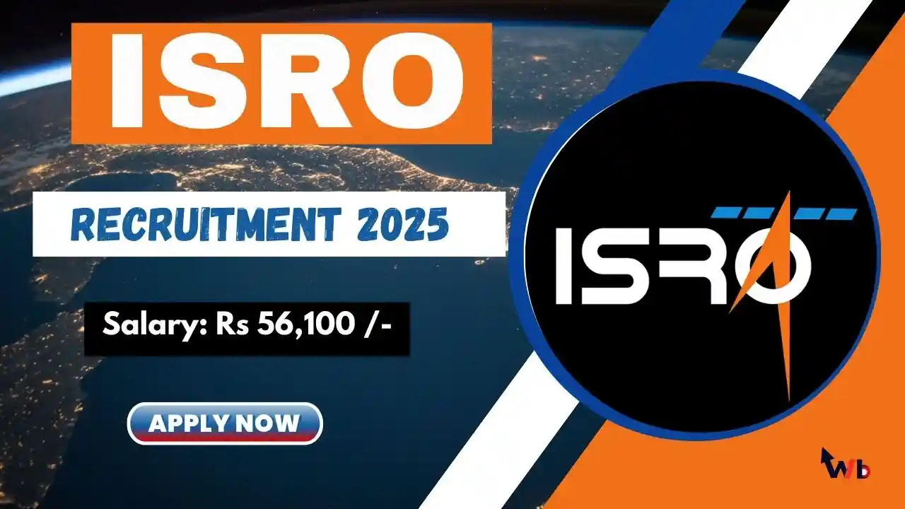 ISRO ICRB Scientist / Engineer Recruitment Online Form 2025, এখনই অনলাইনে আবেদন করুন