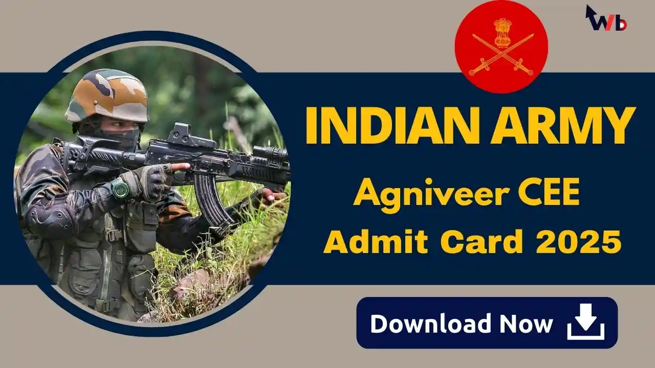 Indian Army Agniveer CEE Admit Card 2025, এখনই ডাউনলোড করুন