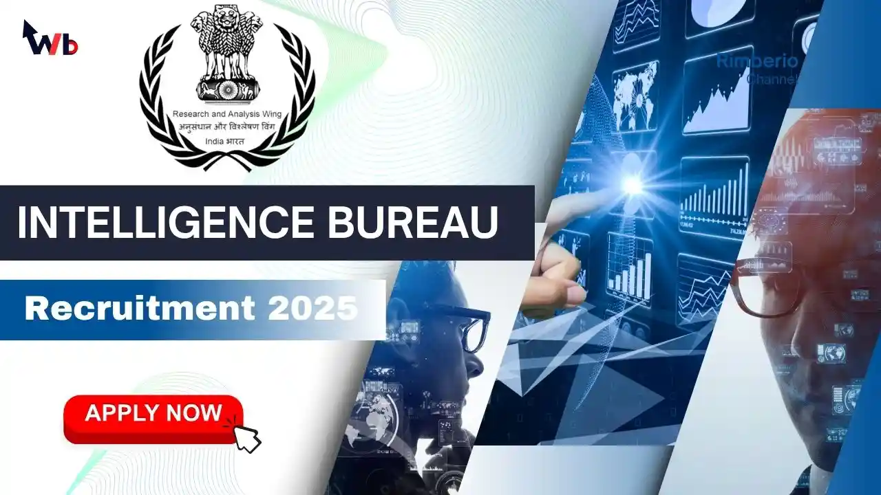 IB Security Assistant Recruitment 2025, 4987 টি পদ, অনলাইনে আবেদন করুন